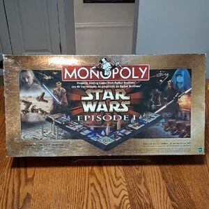Star Wars Episode I Monopoly Board Game Collector Edition 1999